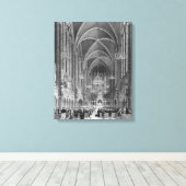 Feier der Messe für den Richter Leinwanddruck (Insitu (Holzboden))