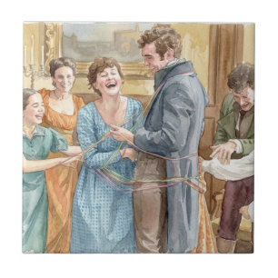 Feier der Verlobung in "Die andere Bennet-Schweste Fliese