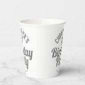 Feier des 18. Geburtstags Pappbecher (Links)