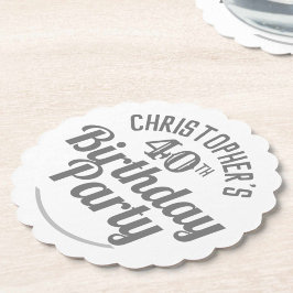 Feier des 40. Geburtstags des Untersetzer