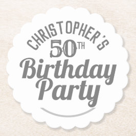 Feier des 50. Geburtstags des Untersetzer