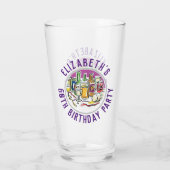 Feier des 60. Geburtstags Glas (Rückseite)