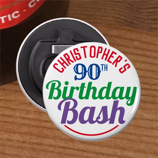 Feier des 90. Geburtstags Flaschenöffner