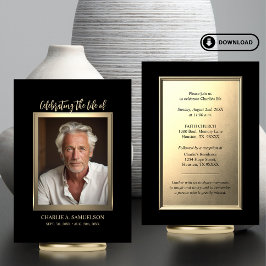 Feier des Goldenen FOTOS von Life Karte