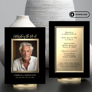 Feier des Goldenen FOTOS von Life Karte