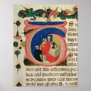 Feier des heiligen Abendmahl Poster