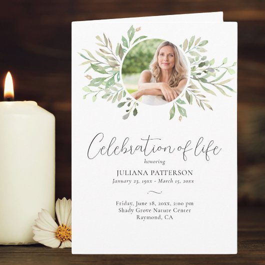 Feier des Hübschen botanischen Beerdigungsszenario Programm