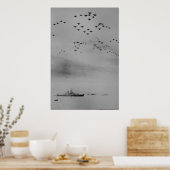 Feier des japanischen Übergabeverfahrens Poster (Küche)