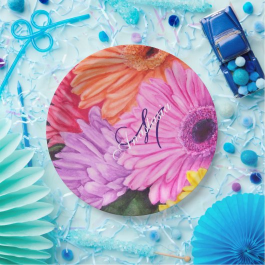 FEIER DES LEBEN-MONOGRAMM-PARTY PAPPTELLER (Party)