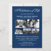 Feier des Lebens 5 Bild Einladung (Vorderseite)