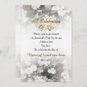 Feier des Lebens Einladung von Babys Atem (Vorne/Hinten)