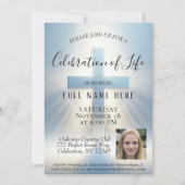 Feier des Lebens - Foto Einladung (Vorderseite)