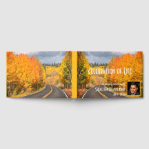 Feier des Lebens Herbststraßenszene Gedenkbuch