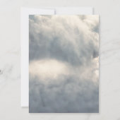 Feier des Lebens - Himmlische Treppe Einladung (Rückseite)