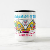 Feier des Lebens!  Kaffee-Tasse Tasse (Zentrum)