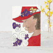 Feier des Lebens Karte (Gelbe Blume)