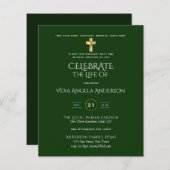 Feier des Lebens katholische Beerdigung Gedenkstät (Vorne/Hinten)