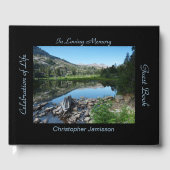 Feier des Lebens, Name, Reflexion im See Gästebuch (Vorderseite)