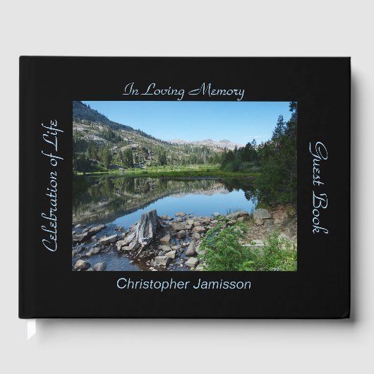 Feier des Lebens, Name, Reflexion im See Gästebuch (Vorderseite)