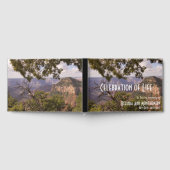 Feier des Lebens Nord Rim Grand Canyon Custom Gästebuch (Voll)