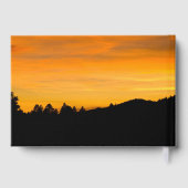 Feier des Lebens Prairie-Hügel Sonnenuntergang Ged Gästebuch (Rückseite)