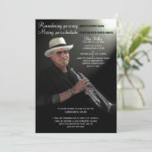 Feier des Lebens Save the Date (Stehend Vorderseite)