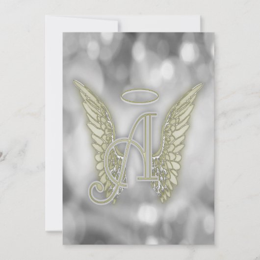 Feier des Lebens - Silber Einladung (Vorderseite)