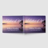 Feier des Lebens Sonnenuntergang Wassersee Gästebuch (Voll)