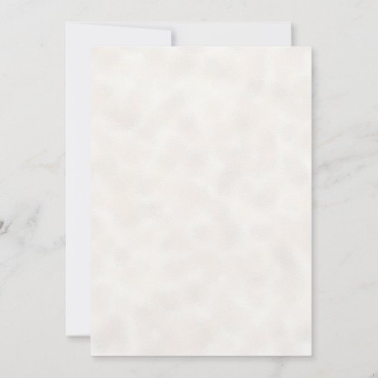 Feier des Lebens White Flamingo Boho Tropical Einladung (Rückseite)