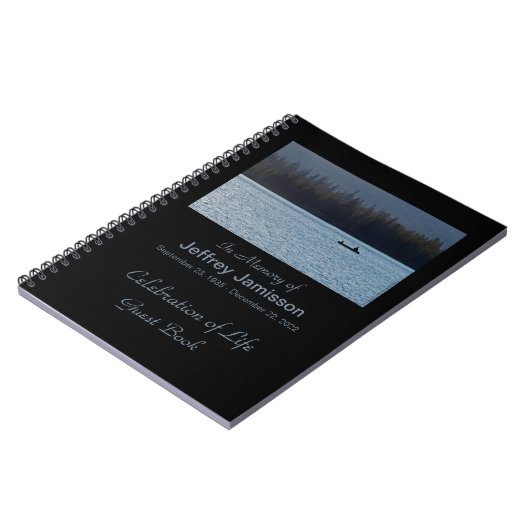 Feier des Life Gast Book, Fischer Notizblock (Linke Seite)