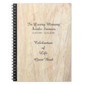 Feier des Life Gast Book, Imitate Parchment Notizblock (Vorderseite)
