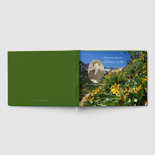 Feier des Life Gast Book mit Foto, Name Gästebuch (Voll)