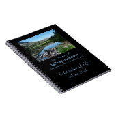 Feier des Life Gast Book, Reflection in Lake Notizblock (Rechte Seite)