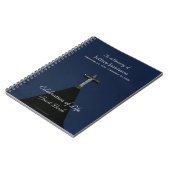 Feier des Life Gast Book, Vintag Cross Notizblock (Linke Seite)