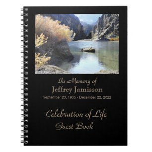 Feier des Life Guest Book, Colorado River Notizblock