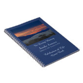 Feier des Life Guest Book, Sunset at Dunes Notizblock (Rechte Seite)