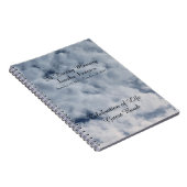 Feier des Life Guest Book, Wolken Sky Notizblock (Rechte Seite)