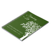 Feier des Life White Tree Gästebuches Notizblock (Linke Seite)
