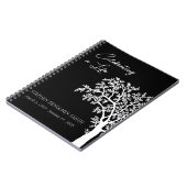Feier des Life White Tree Gästebuches Notizblock (Linke Seite)