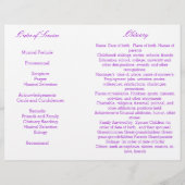 Feier des Programms zur Beerdigung von Leben und S (Rückseite)