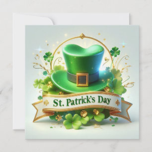Feier des St. Patrick's Day Feiertagskarte
