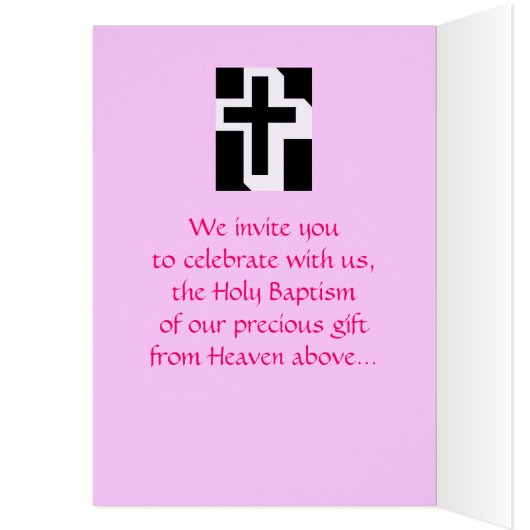 Feier eines Heiligen Taufers Baby Girl II (Innen (Links))