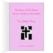 Feier eines Heiligen Taufers Baby Girl II (Innen (Rechts))