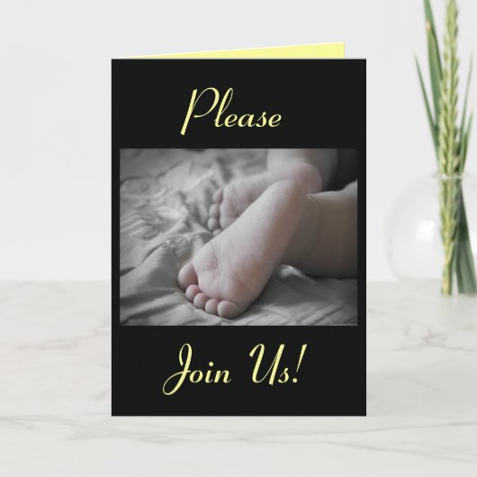 Feier eines Heiligen Taufers oder eines Jungen VI Einladung (Vorderseite)