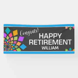 Feier! Farbenfrohe, lustige, maßgeschneiderte Pens Banner