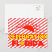 Feier, Florida Postkarte (Vorne/Hinten)