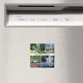 Feier Florida Square Magnet 4 Bilder (In Situ (Geschirrspüler))