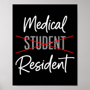 Feier für Medizinstudenten zum Assistenzarzt Poster