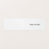 Feier Geburtstagsmuffin - blau (Innenseite Aufgefaltet)