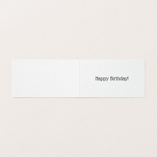 Feier Geburtstagsmuffin - blau (Innenseite Aufgefaltet)